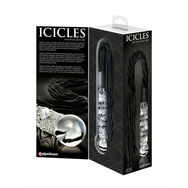Pipedream Icicles No. 38 - Clear / Bla